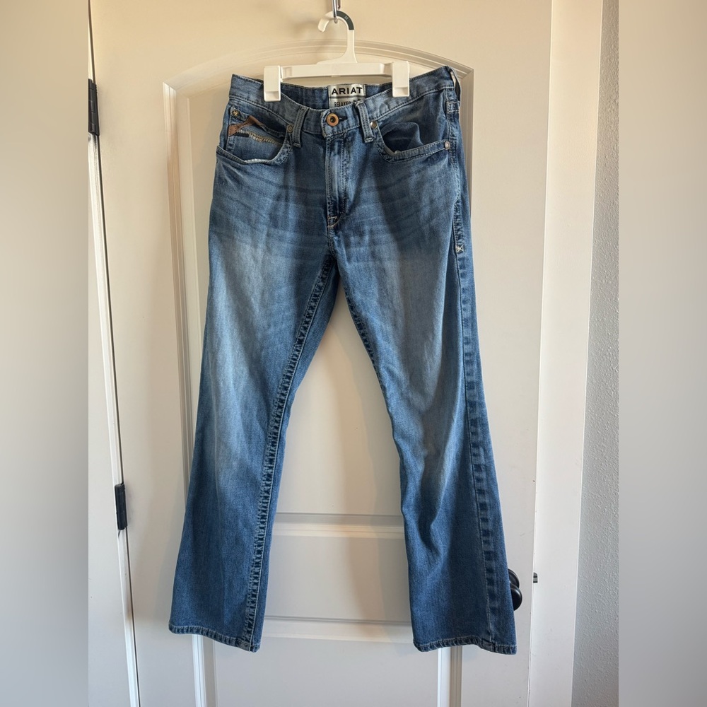 Ariat Men's Light Blue Bootcut Jeans